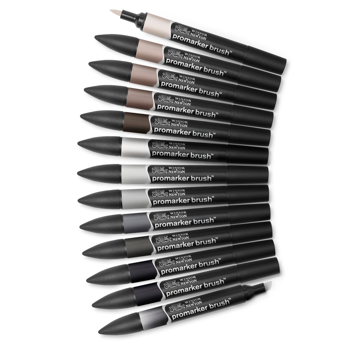 Winsor & Newton Promarker Brush 12+1 Neutral Tones