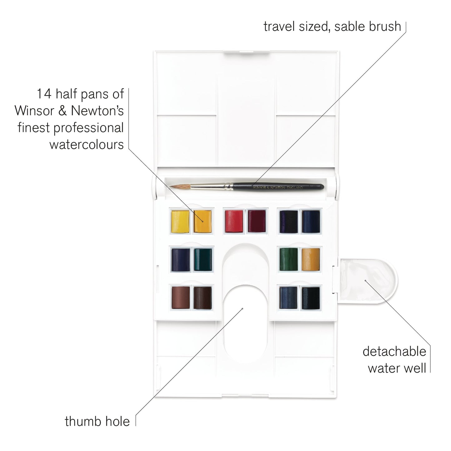 Professional Watercolour Field Set