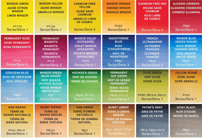 Professional Watercolour Complete Travel Tin - 24 Half Pans
