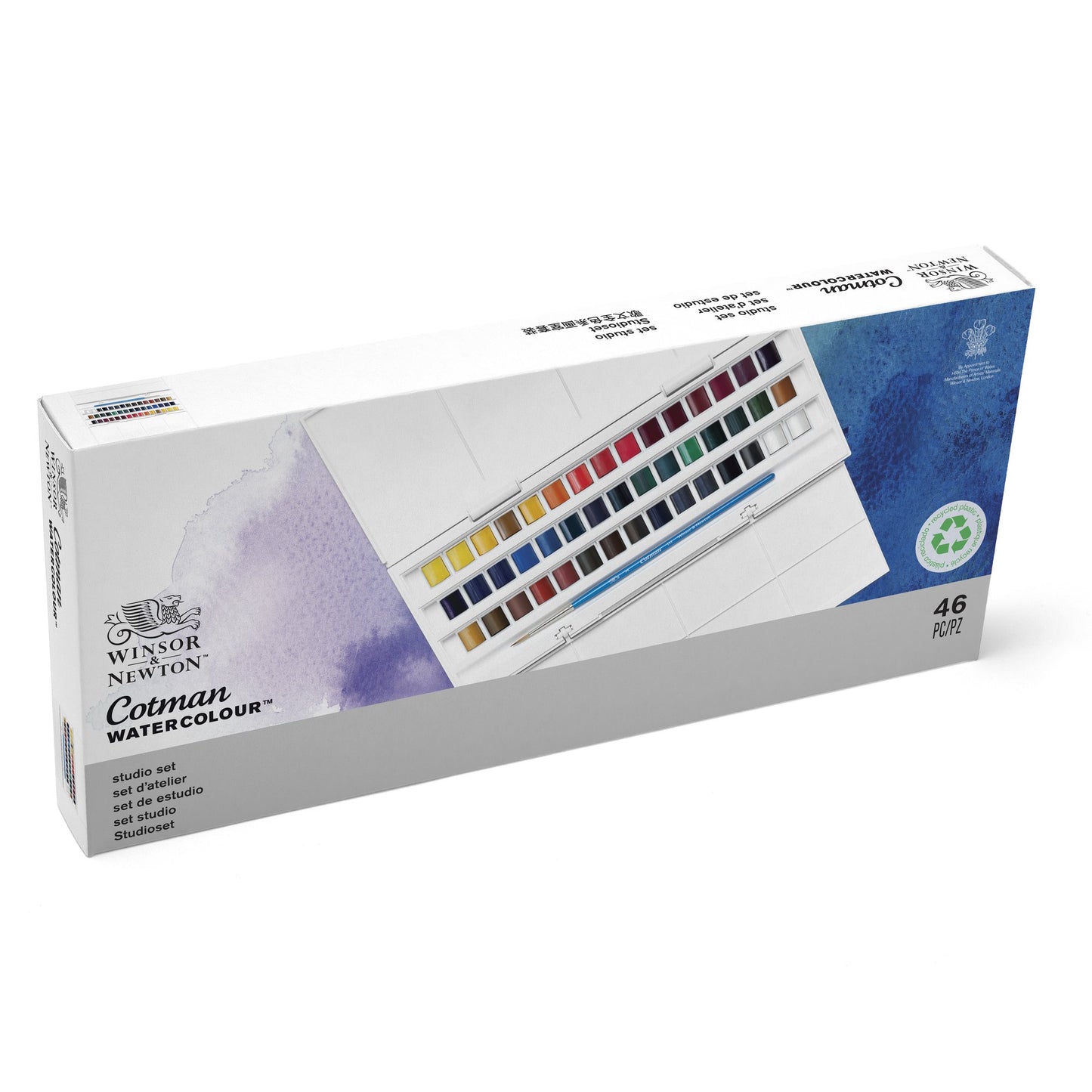 Cotman Watercolour Studio Set - 45 HALF PANS