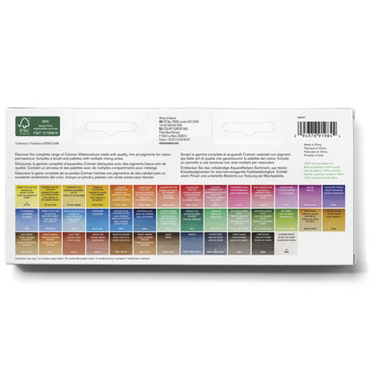 Cotman Watercolour Studio Set - 45 HALF PANS