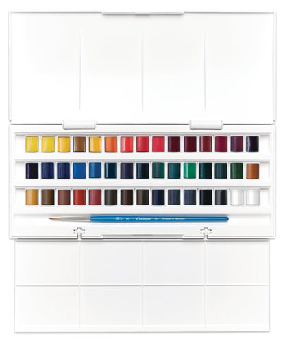 Cotman Watercolour Studio Set - 45 HALF PANS