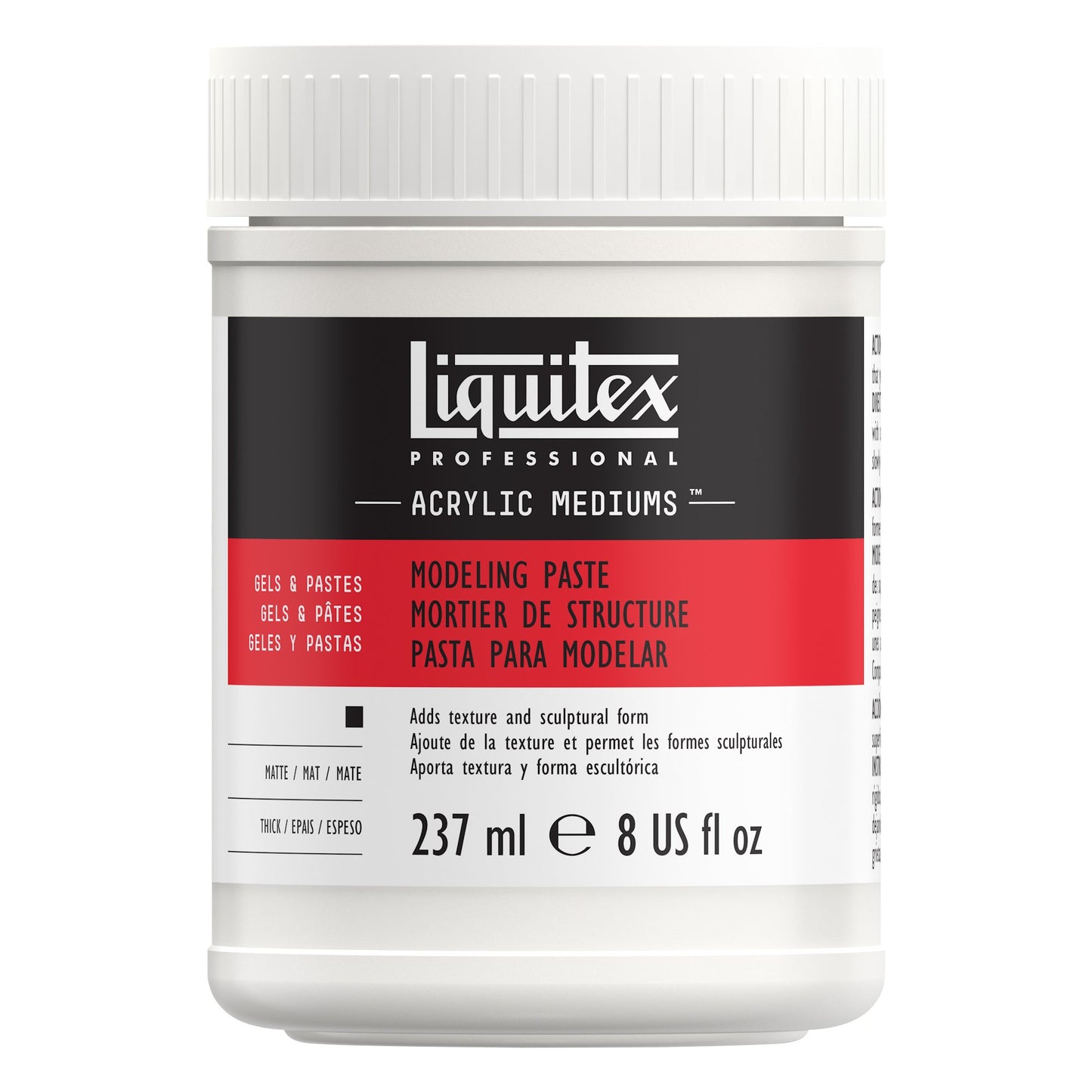 LIQUITEX PROFESSIONAL MEDIUMS, GLOSS HEAVY GEL -  237ML POT