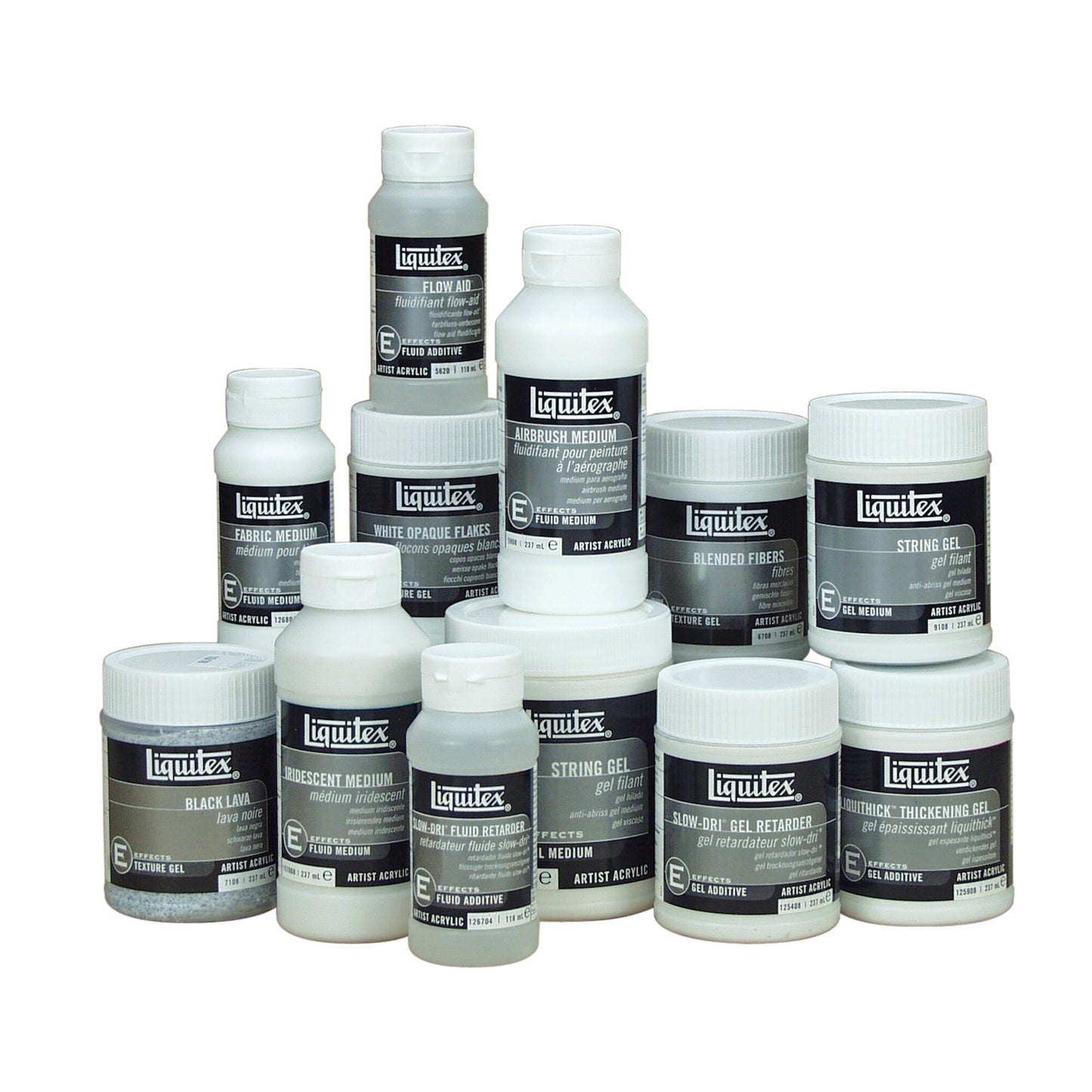 LIQUITEX ACRYLIC ADDITIVES Various Sizes