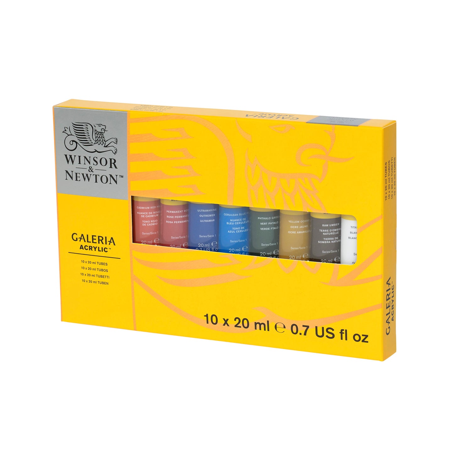 Winsor & Newton Galeria Acrylic Galeria 10x20ml Tube Set