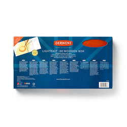 Derwent Lightfast (100) Wooden Box