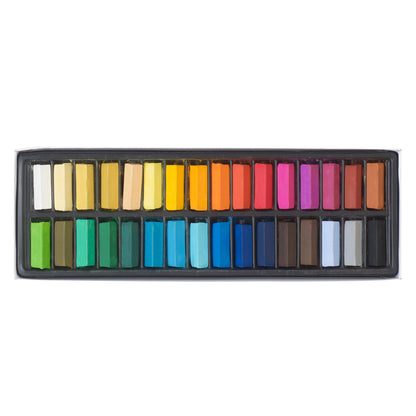 Inscribe Set Of 32 Assorted Soft Pastels