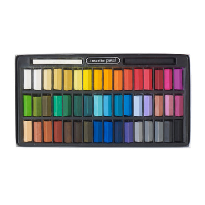 Inscribe Set Of 48 Assorted Soft Pastels