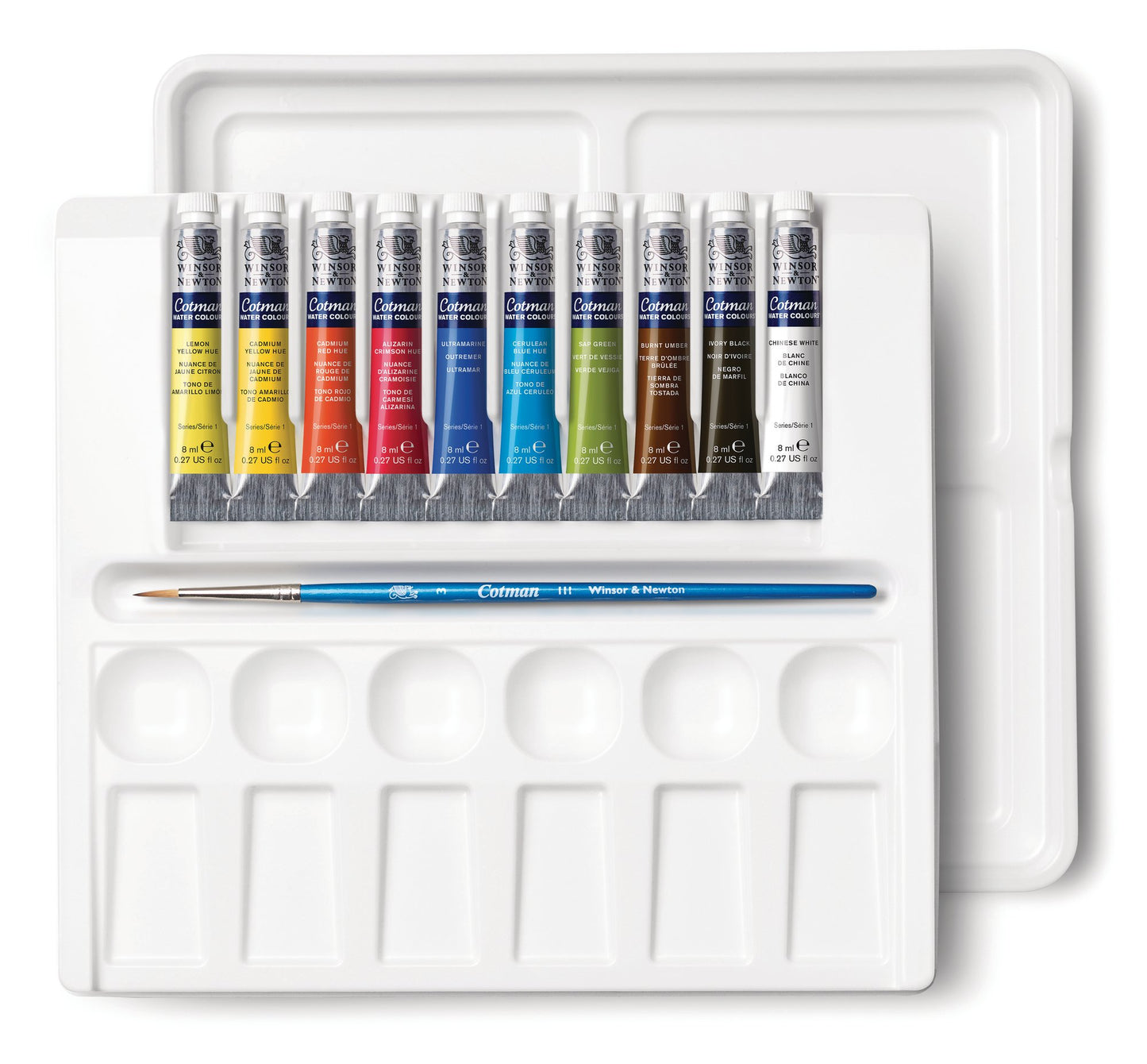 Cotman Watercolour Tube Palette Set