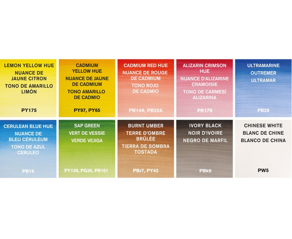 Cotman Watercolour Tube Palette Set