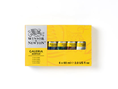 Winsor & Newton Galeria Acrylic Galeria 6 Tube Set