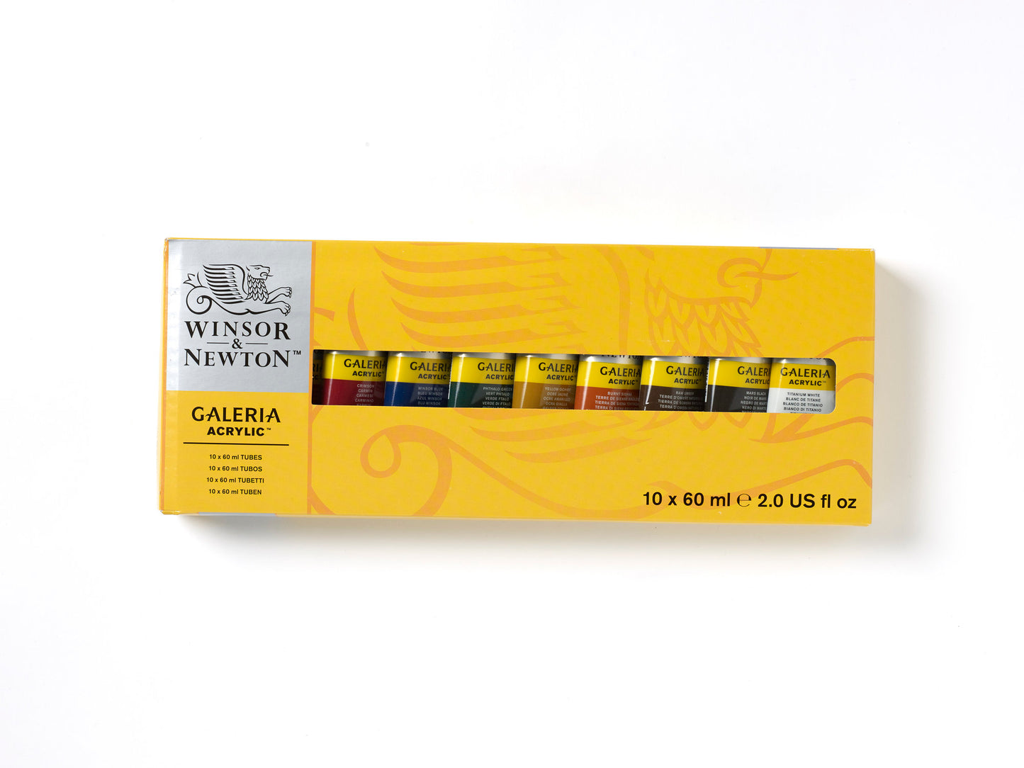 Winsor & Newton Galeria Acrylic Galeria 10x60ml Tube Set