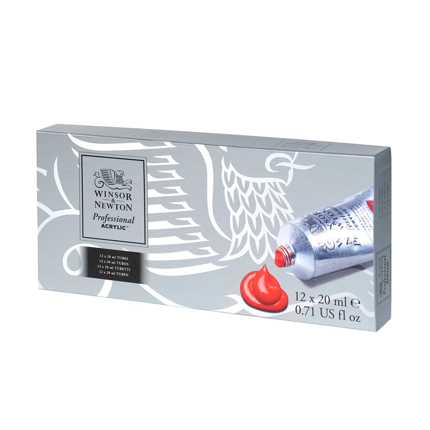 Professional Acrylic Tube Set 12x20ml