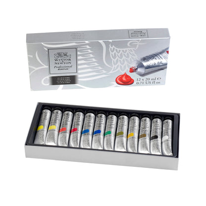 Professional Acrylic Tube Set 12x20ml