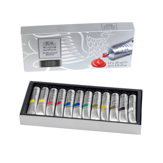 Professional Acrylic Tube Set 12x20ml