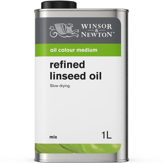 REFINED LINSEED OIL 1L BOTTLE