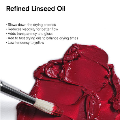 REFINED LINSEED OIL 1L BOTTLE