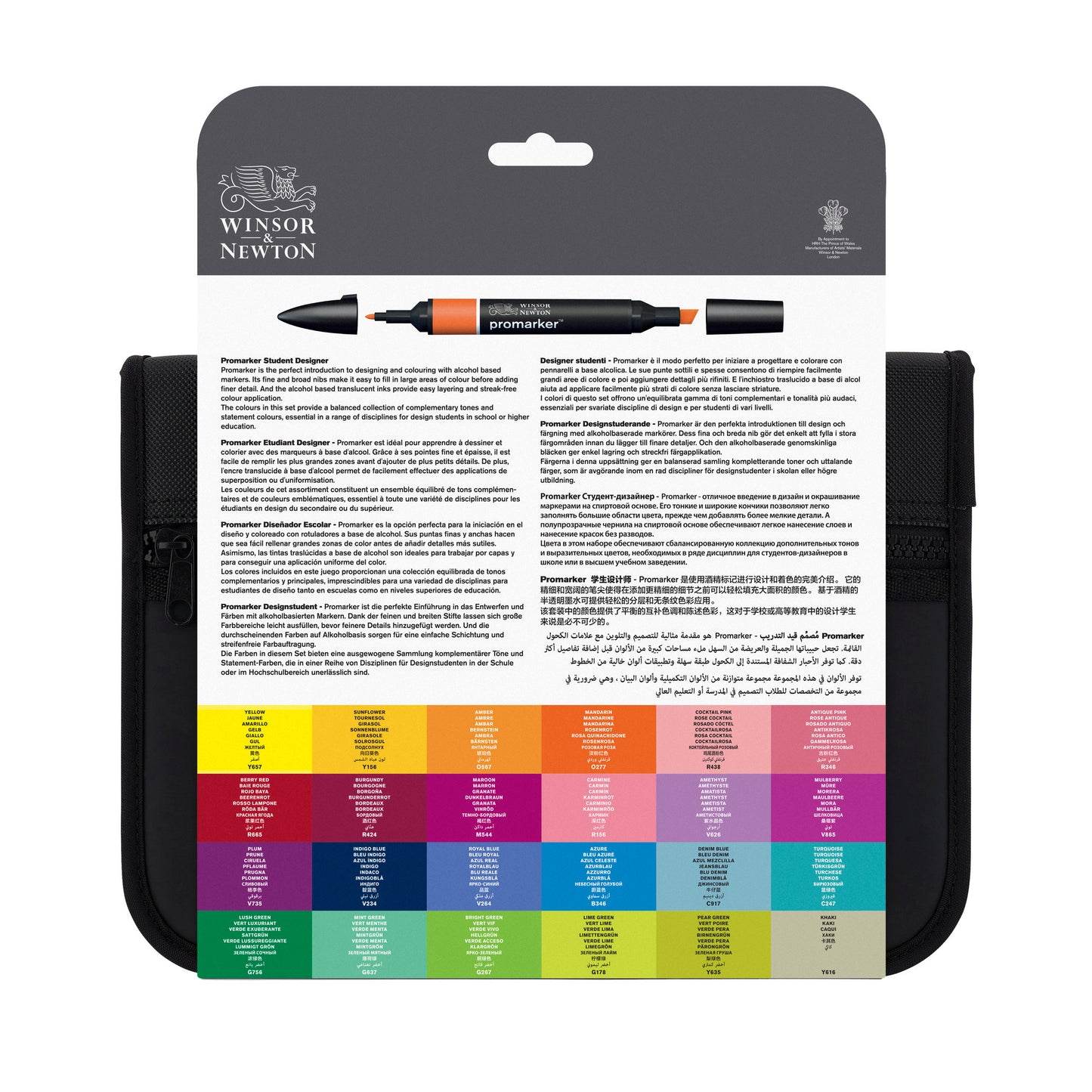 Promarker 24 In Wallet Set