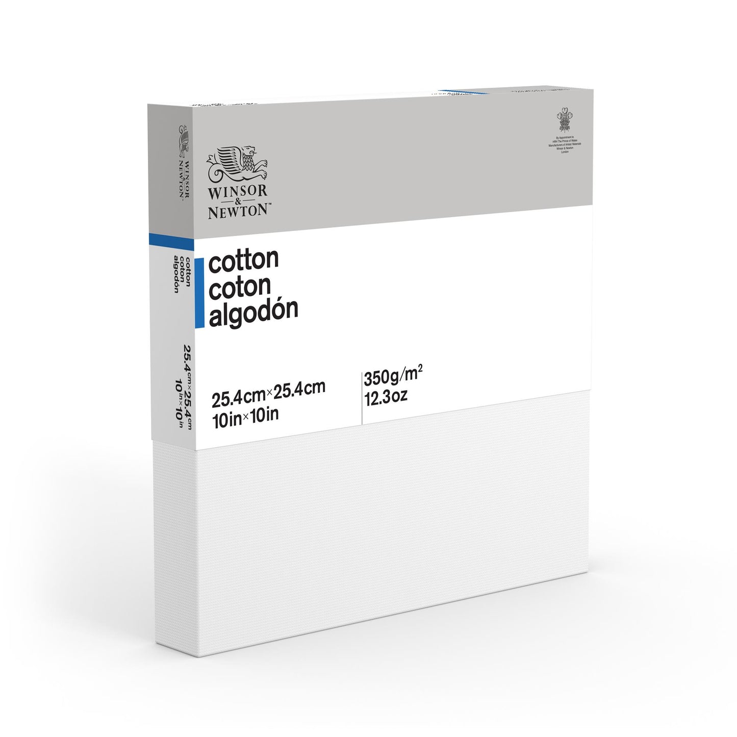 Cotton Stretched Canvas Deep Edge - Back Stapled (Imperial)