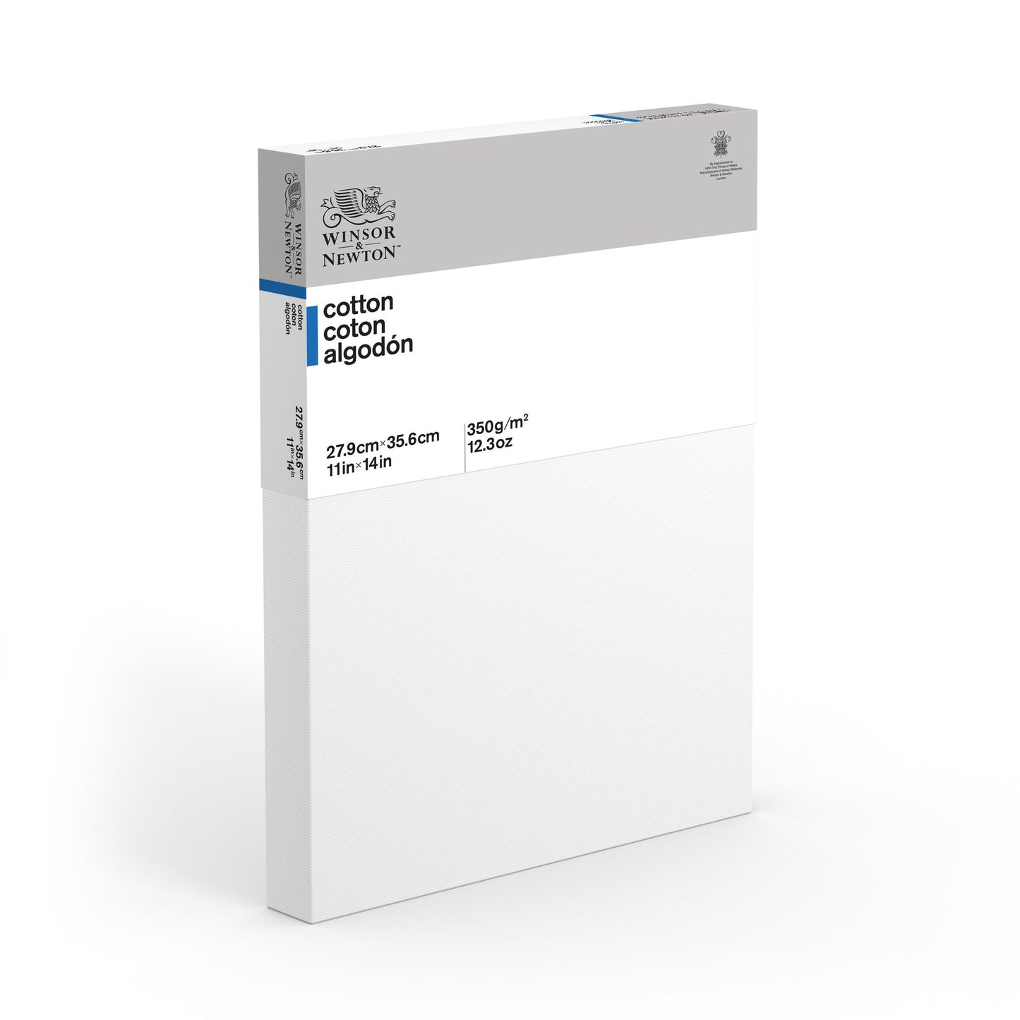Cotton Stretched Canvas Deep Edge - Back Stapled (Imperial)