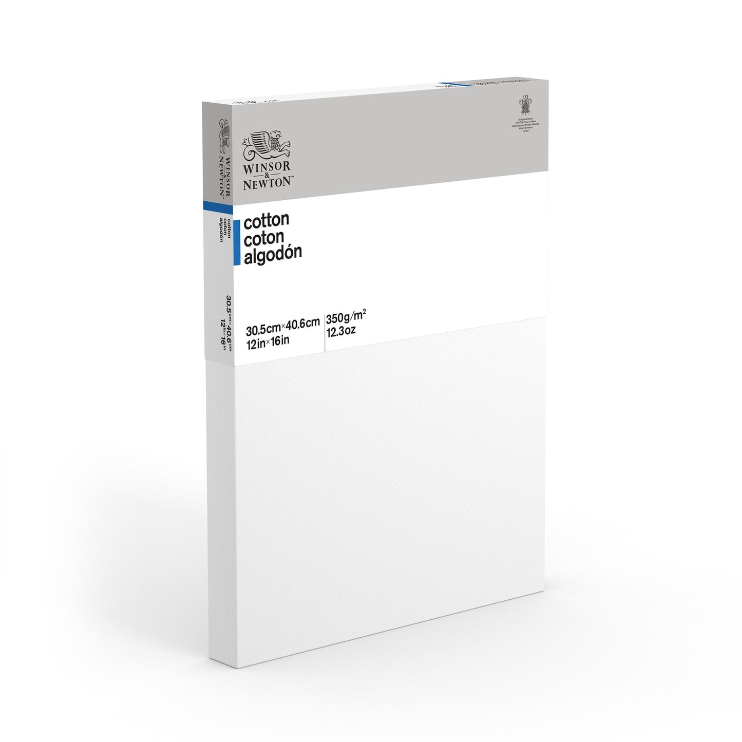 Cotton Stretched Canvas Deep Edge - Back Stapled (Imperial)