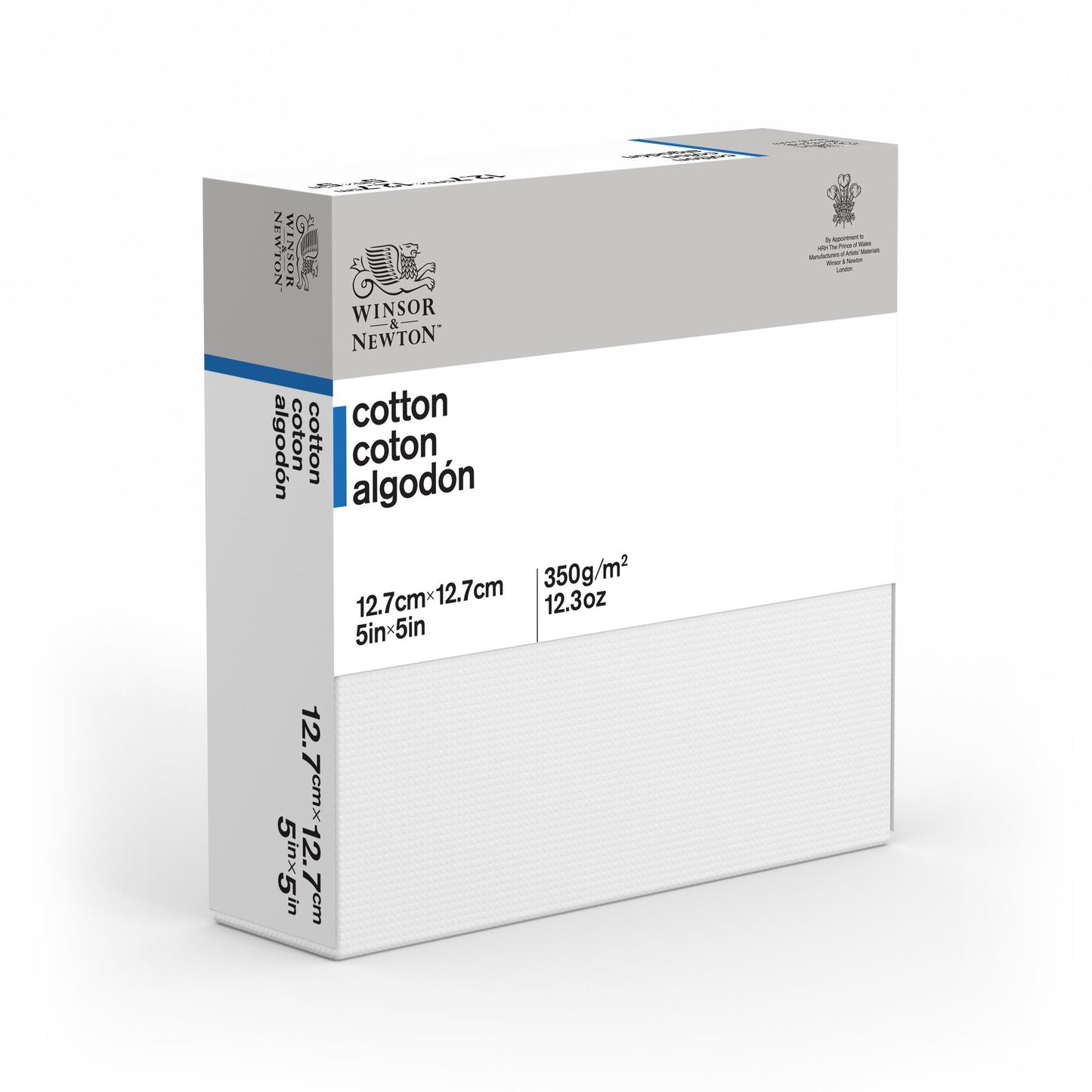 Cotton Stretched Canvas Deep Edge - Back Stapled (Imperial)
