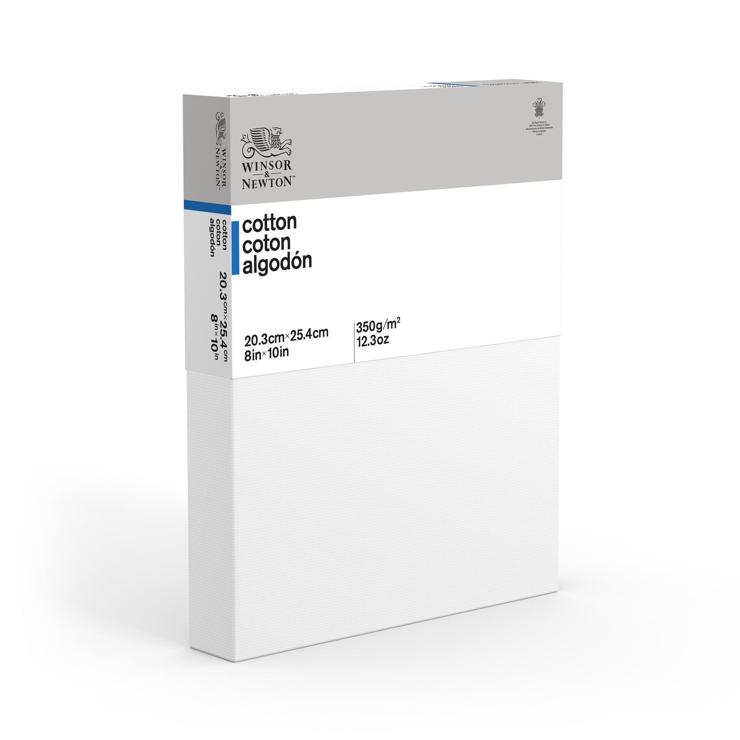 Cotton Stretched Canvas Deep Edge - Back Stapled (Imperial)