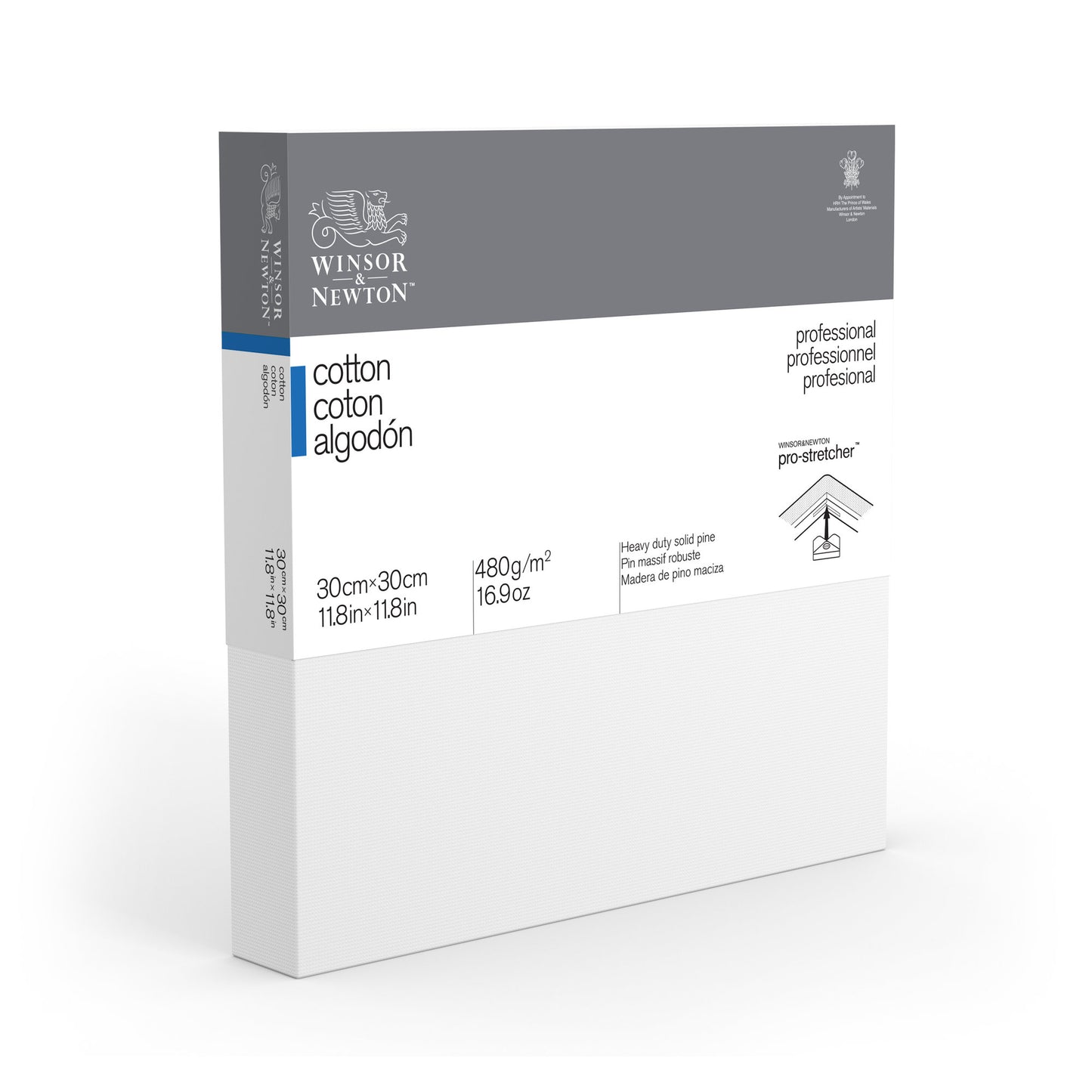 Professional Cotton Stretched Deep Edge Canvas - Metric