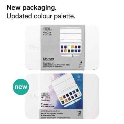 Cotman Watercolour Water Brush Pocket Set