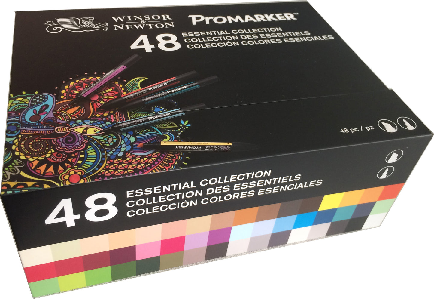 Winsor & Newton Promarker 48 Essential Collection