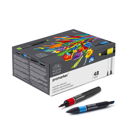 Winsor & Newton Promarker 48 Essential Collection