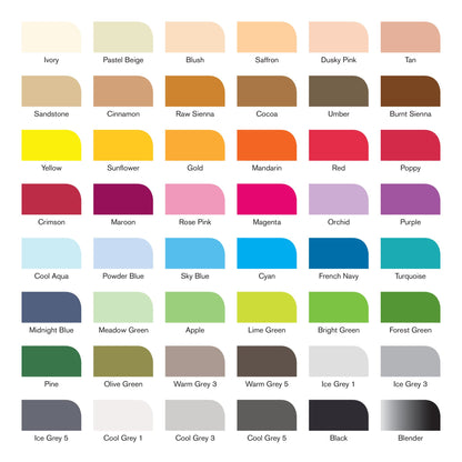 Winsor & Newton Promarker 48 Essential Collection