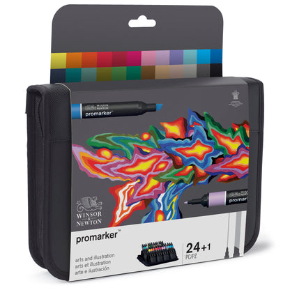 Winsor & Newton Promarker 24 Arts & Illustration