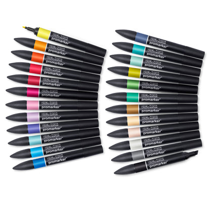 Winsor & Newton Promarker 24 Arts & Illustration