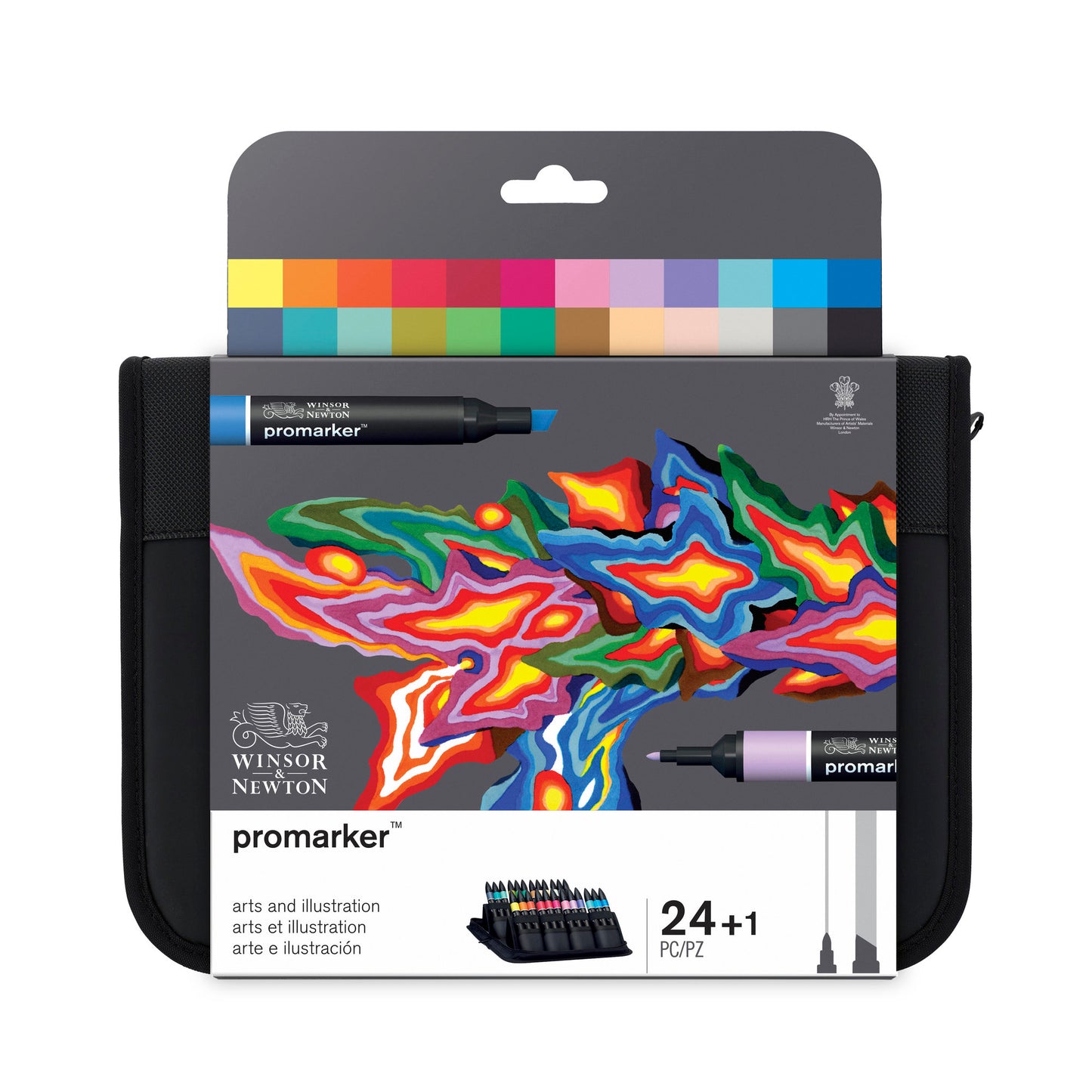 Winsor & Newton Promarker 24 Arts & Illustration