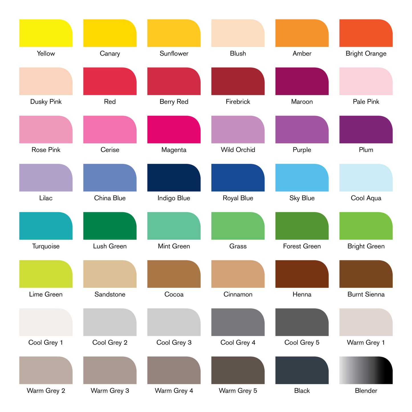 Winsor & Newton Promarker Brush 48 Essential Collection