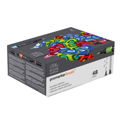 Winsor & Newton Promarker Brush 48 Essential Collection