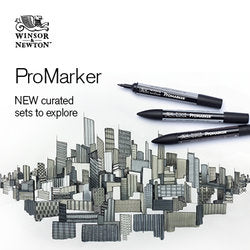 Winsor & Newton Promarker 24 Black & Greys