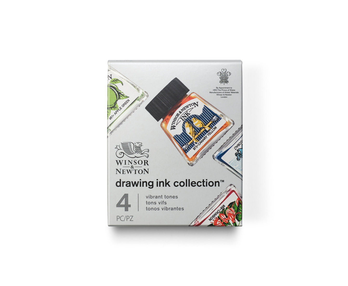 Drawing Ink Collection - Set of 4 (Vibrant Tones)