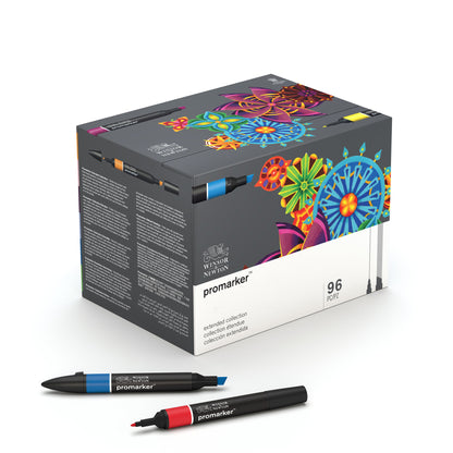 Winsor & Newton Promarker 96 PC Superbig Box Set