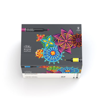 Winsor & Newton Promarker 96 PC Superbig Box Set