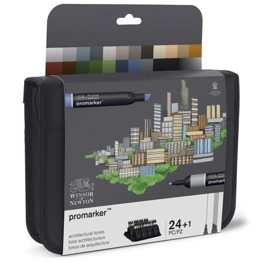 Winsor & Newton Promarker 24 Architecture