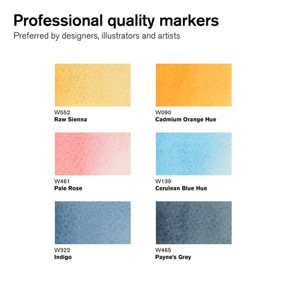 Promarker Watercolour 6 Sky Tones