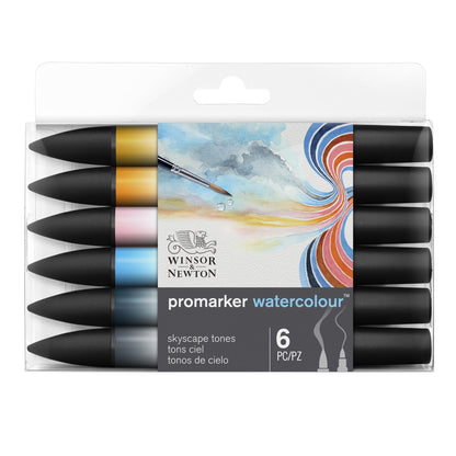 Promarker Watercolour 6 Sky Tones