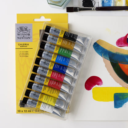 Winsor & Newton Galeria Acrylic Set 10x12ml