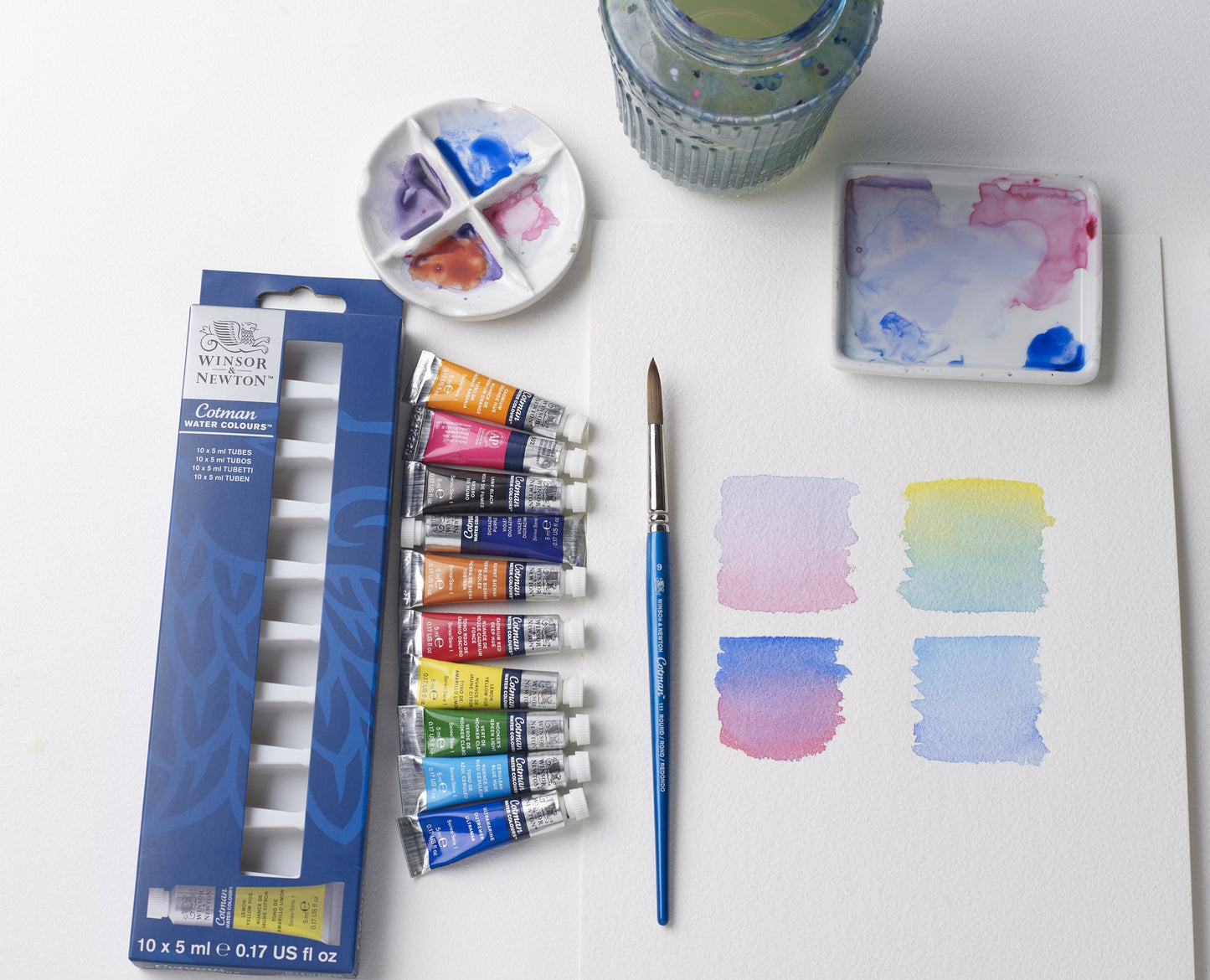 Winsor & Newton Cotman Watercolour Set 10x5ml