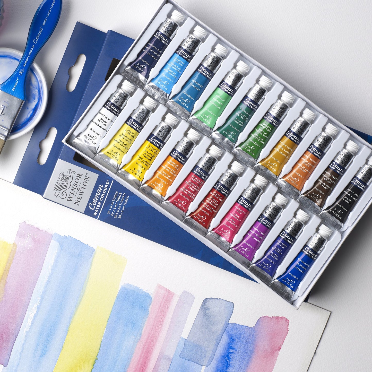 Winsor & Newton Cotman Watercolour Set 20x5ml