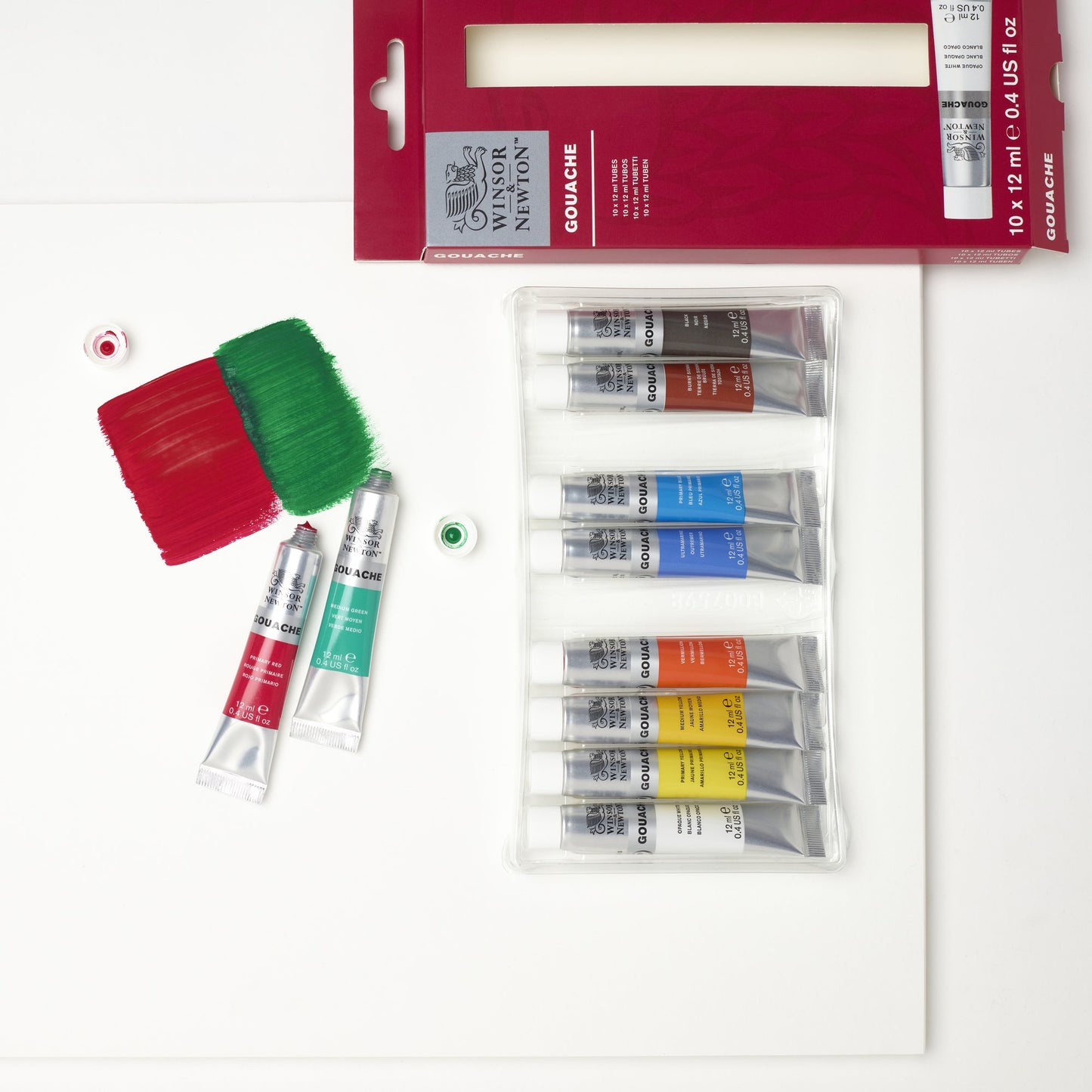 Winsor & Newton Gouache Colour Set 10x12ml