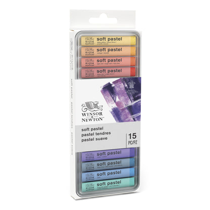 Winsor & Newton Soft Pastel Box 15x Sticks