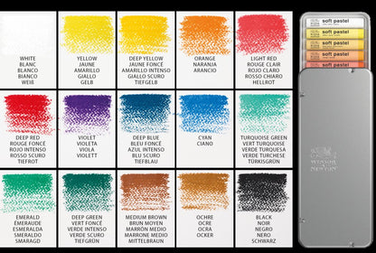 Winsor & Newton Soft Pastel Box 15x Sticks